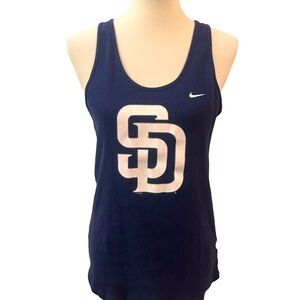 Nike Dark Blue San Diego Padres Rib Tank Top Womens XXL, MLB Baseball